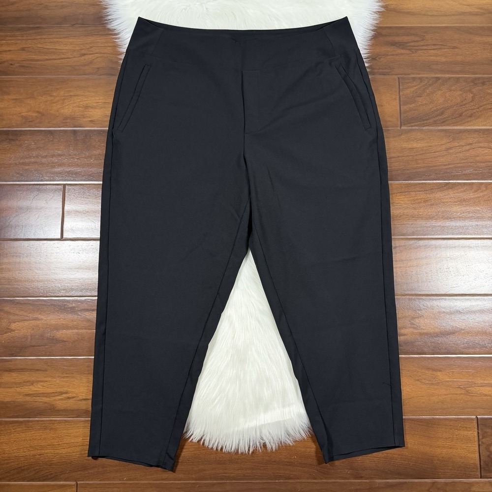 Athleta Women's Size 18 Black Endless High‎ Rise Pants 533636